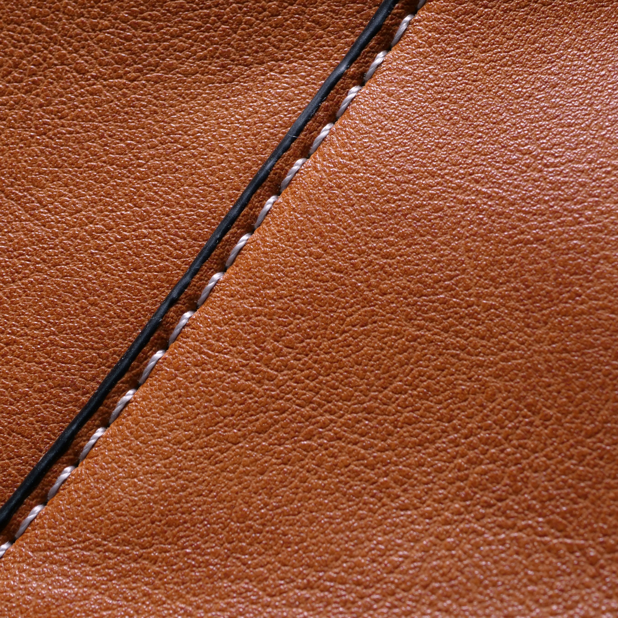 Brown leather texture detail