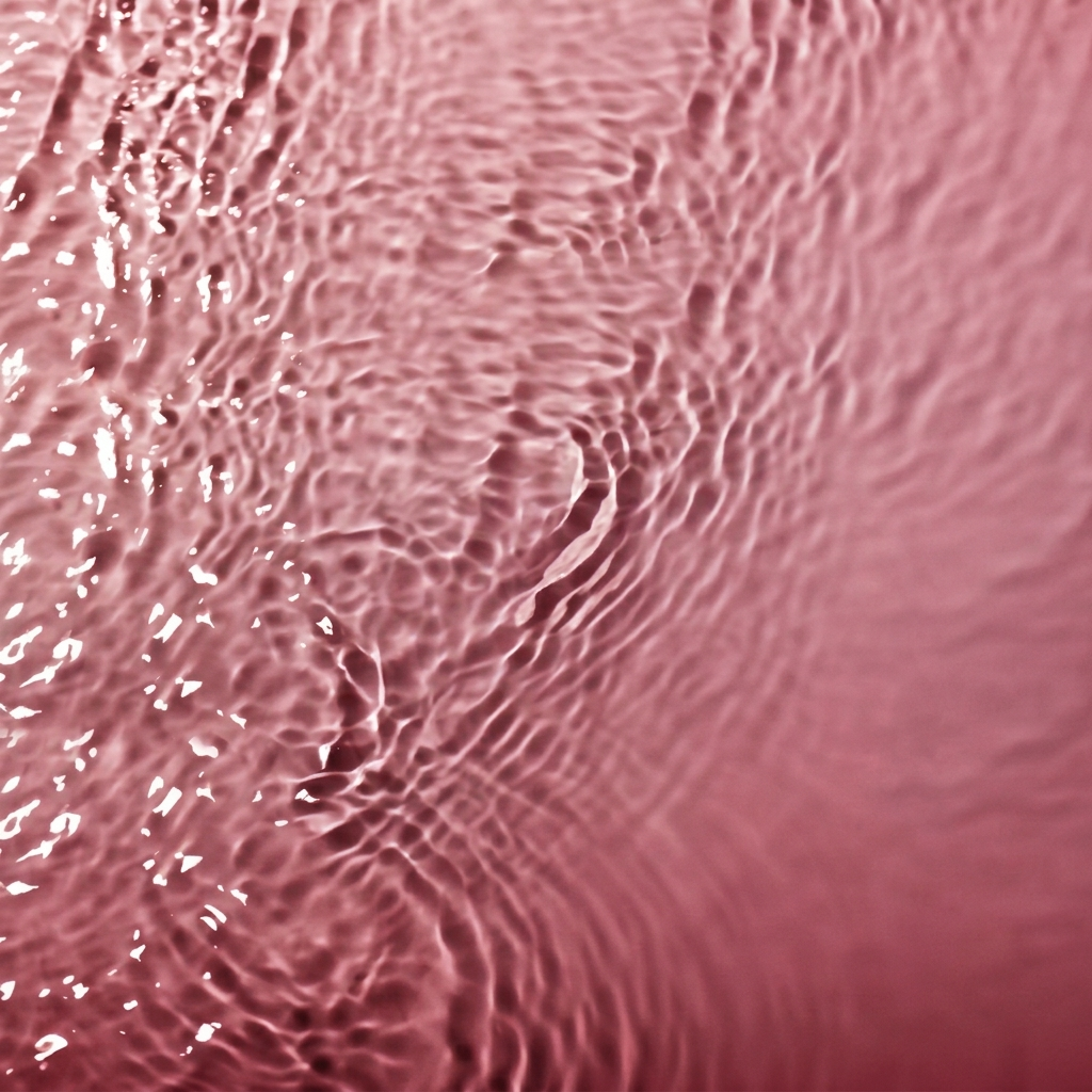Pink water texture detail